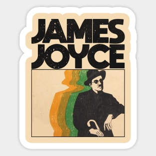 James Joyce Sticker